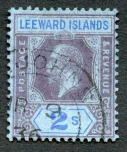 Leeward Is SG55 2/ purple and blue/blue Fine used Cat 75 pounds