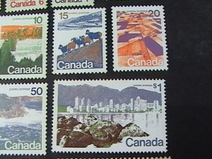 CANADA # 586 - 601-MINT NEVER/HINGED---COMPLETE SET----1972-76