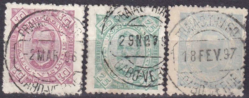 Cape Verde #25, 28-9   F-VF Used CV $5.75 (Z2517)