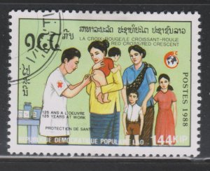 Laos 901 Child Immunization 1988