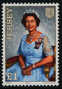 Jersey 390 MNH Queen Elizabeth II 60th Birthday