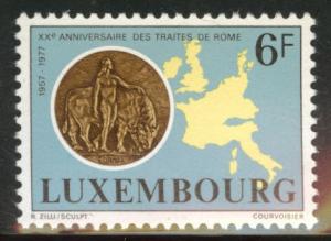 Luxembourg Scott 606 MNH** 1977 stamp