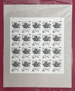 4960 VINTAGE TULIP Pane of 20 US 70¢ Stamps MNH 2015 Raised Ink USPS Sealed