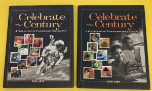 Celebrate The Century: Set of 10 Hardbound Books in a Slipcase, Without Stamps 