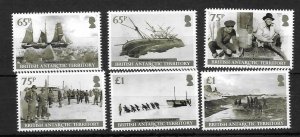 BRITISH ANTARCTIC TERR. SG644/9 2014 TRANS-ANTARCTIC EXPEDITION  MNH