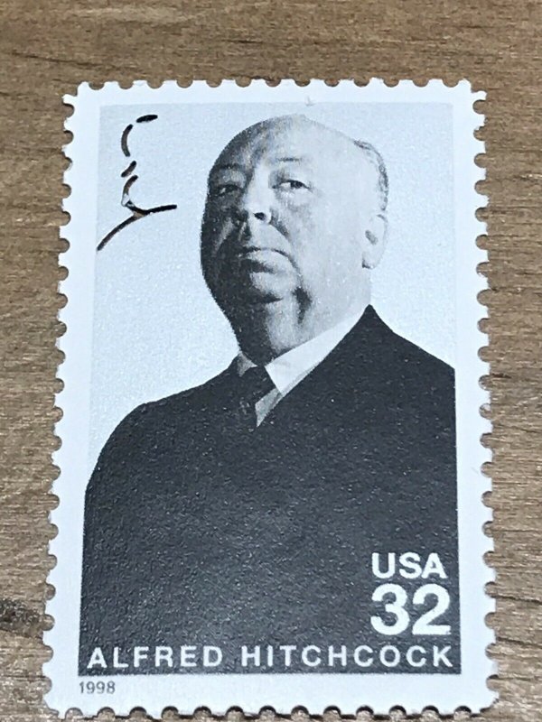 Scott #3226 Alfred Hitchcock - Legends of Hollywood 32c - 1998 MNH-Single
