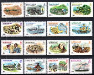 Bahamas 464-479 MNH VF