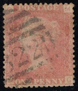 Great Britain #33 Queen Victoria P#113; Used