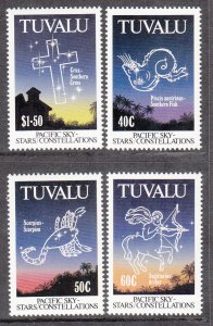 Tuvalu 586-589 Constellations MNH VF