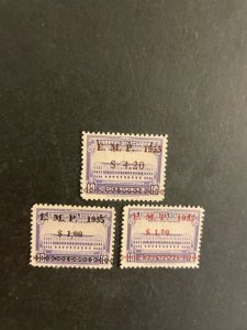 Ecuador sc C277-C279 MH comp set