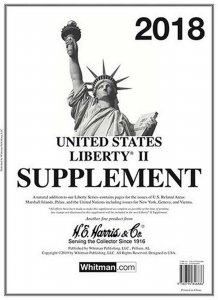 H E Harris Liberty 2 2018 Stamp Album Supplement ( HE HARRIS LIBERTY II 2018 )