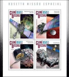 GUINEA BISSAU 2014 SHEET gb14812a SPACE ROSETTA MISSION