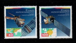 Germany Sc 1642-1643 1991 Europa stamp set mint NH