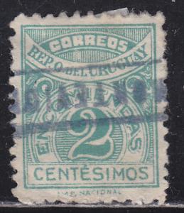 Uruguay Q37 Parcel Post Stamp 1930