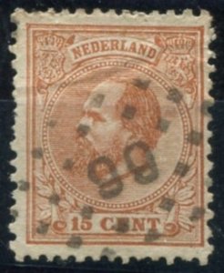 Netherlands Sc# 27 used