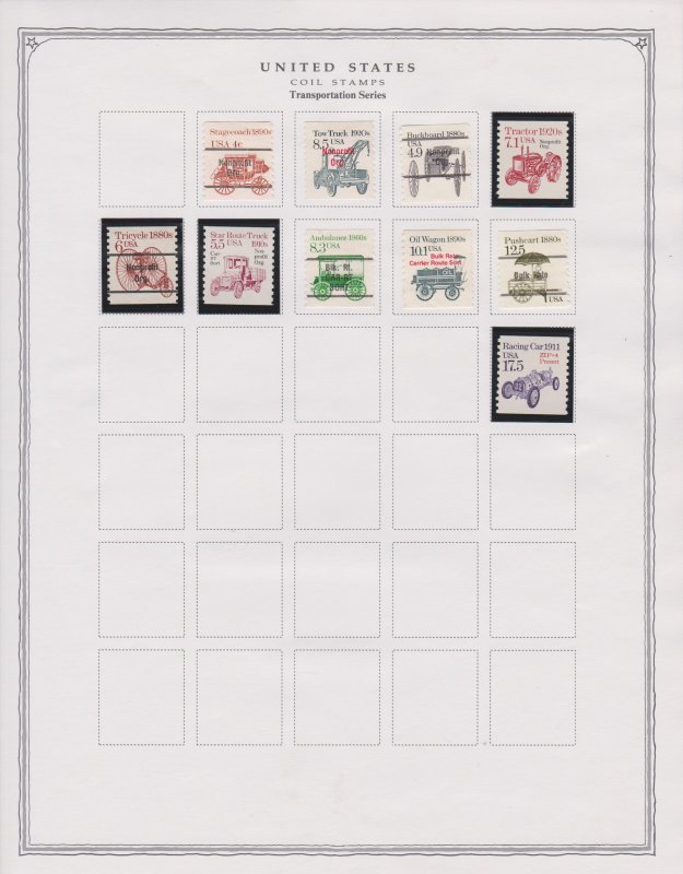 Americas Postage Stamps