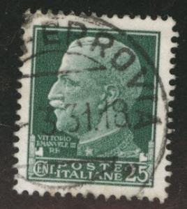 ITALY Scott 218 Used
