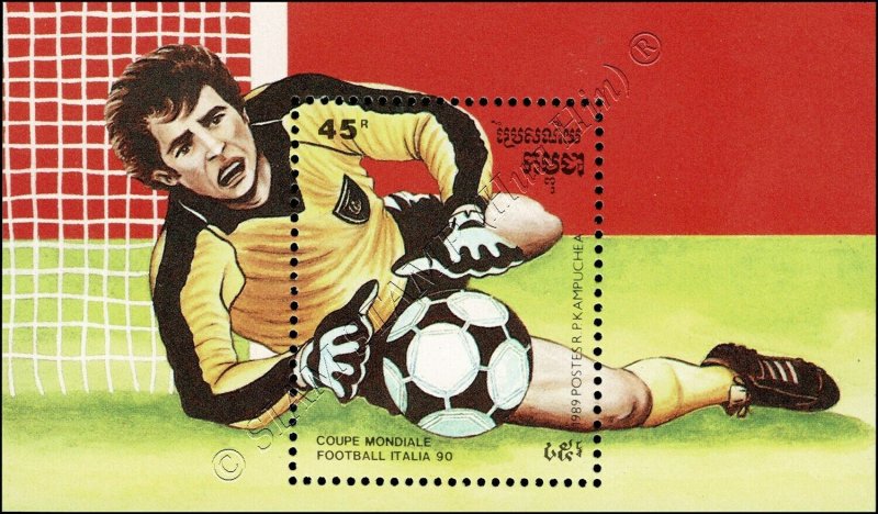 Football World Cup, Italy (1990) (I) (162A) (MNH)