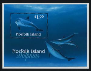 Norfolk Island 623 MNh Dolphins