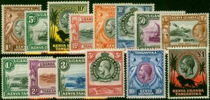 KUT 1935 Set of 14 SG110-123 V.F MNH