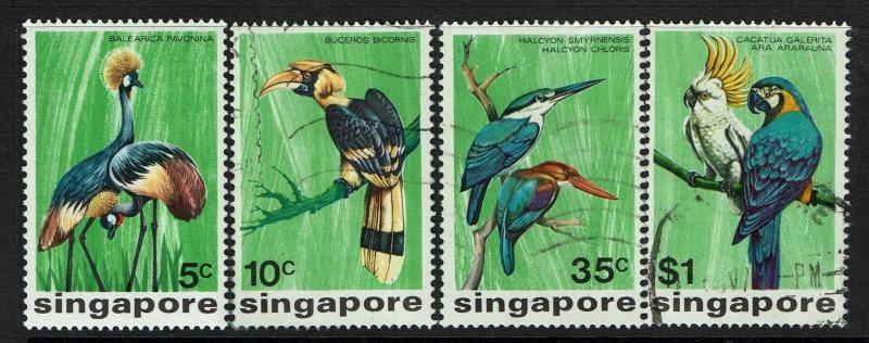 Singapore SC# 236-239, Used, 236 Mint Never Hinged - S969