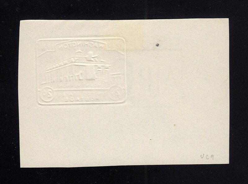  UC9 Mint Cut Square, Cat $40.00