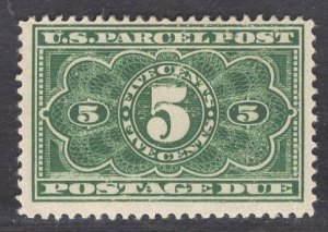 US Stamp #JQ3 5c Dark Green Parcel Postage Due MINT Hinged SCV $9.00
