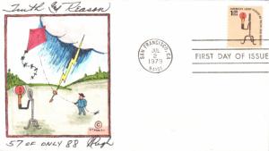 #1610 Rush Lamp Pugh Forerunner FDC