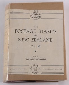 New Zealand The Postage Stamps of, Vol 6, pub RPSNZ 1973.