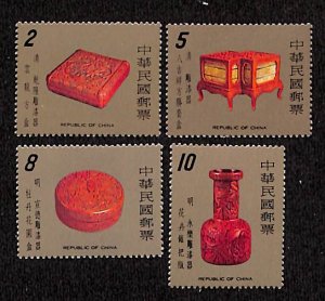 Taiwan 1978, art objects 4v, MNH