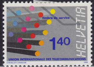 Switzerland 10O14 Fiber Optic Communication 1988