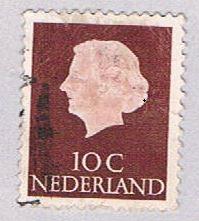 Netherlands 344 Used Queen Juliana 1953 (BP3276)