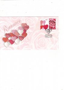 AUSTRALIA  2014 ROMANCE FDC