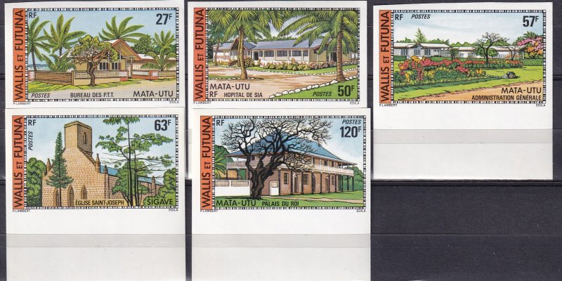 Wallis & Futuna Islands #200-04  MNH Imperf (Z9187)