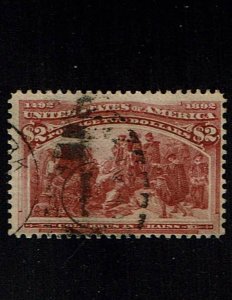 Scott #242 Fine-used. SCV - $525.00