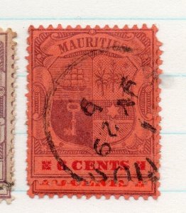 Mauritius 1902-05 Early Issue Fine Used 6c. 205676