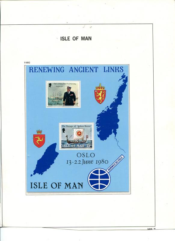 Isle of Man  nice collection  Mint NH - Lakeshore Philatelics