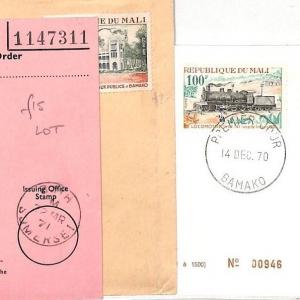 AK274 1970 1972 Mali *BAMAKO* GB Covers x9 Items  {samwells-covers}PTS