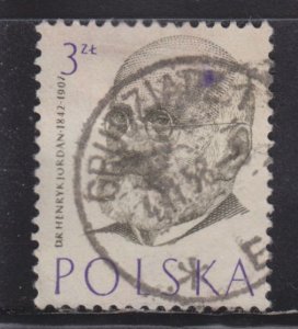 Poland 776 Dr. Henryk Jordan 1957