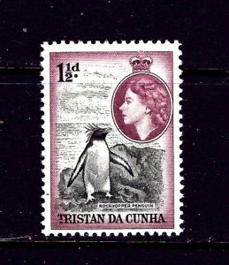 Tristan da Cunha 16 MNH 1954 Rockhopper Penguin