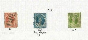 AUSTRALIA QUEENSLAND EARLY STAMPS    R 2320