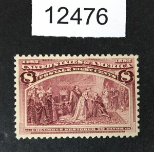 MOMEN: US STAMPS # 236 MINT OG NH VF LOT #12476