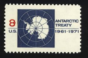 1431  8c Antartic Treaty MNH single