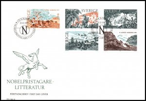 Sweden 1562-1566 Nobel Prize U/A FDC