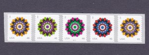 Strip (4) 46c Kaleidoscope US 4725a MNH F-VF Scott Order 