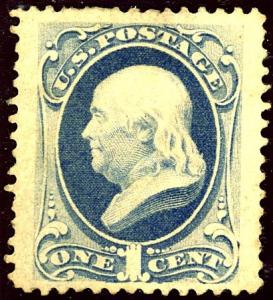 U.S. #156 MINT No Gum VF