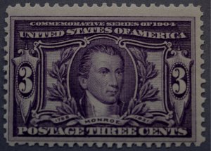 United States #325 Three Cent Louisiana Purchase MNH