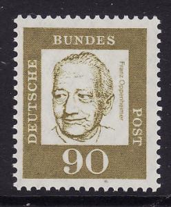 Germany #837 single, F-VF Mint NH ** Franz Oppenheimer