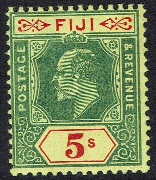 FIJI 1906 KEVII 5/- 