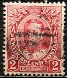 Newfoundland; 1911: Sc. # 105: Used Single Stamp